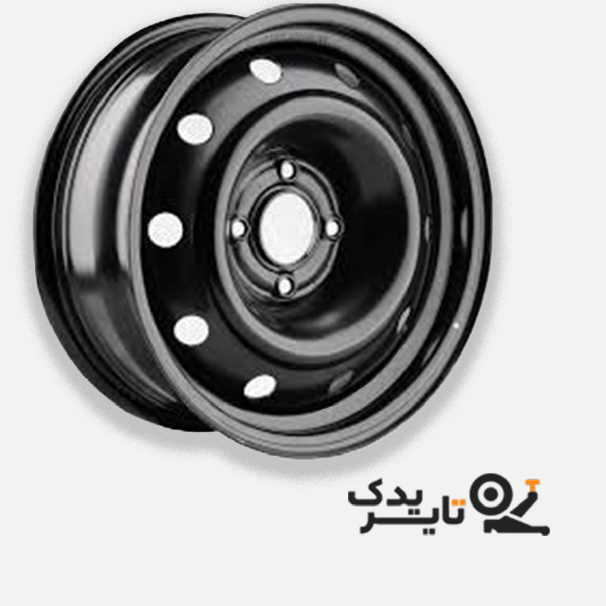 "رینگ سمند تایر یدک - رینگ ۱۵ آهنی فابریک سمند"