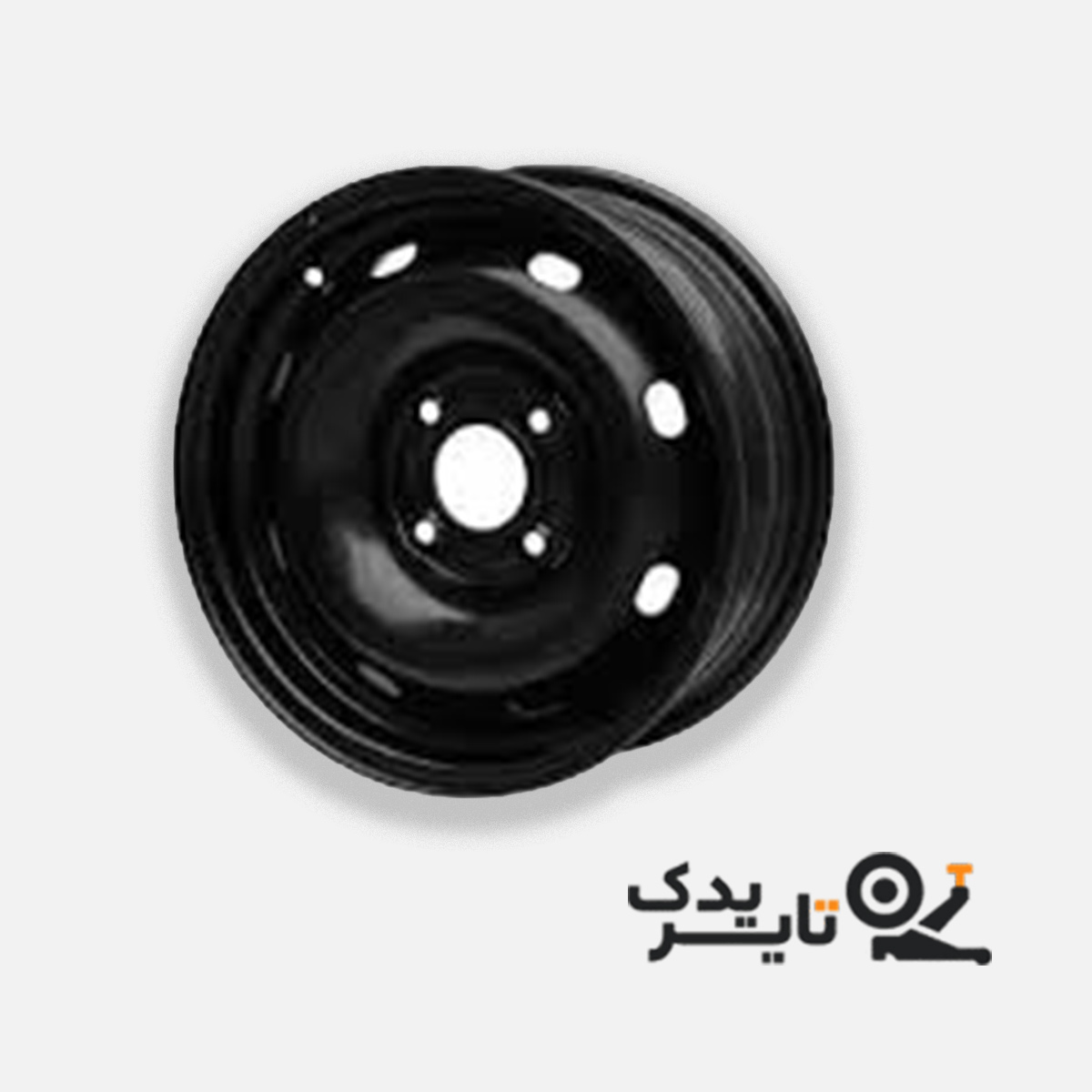  ۴۰۵ تایر یدک - رینگ ۱۴ آهنی فابریک پژو ۴۰۵"