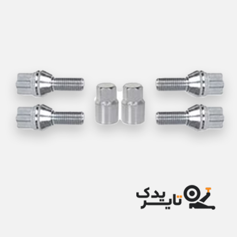 قفل رینگ تندر خارجی | مناسب خانواده ال ۹۰، ساندرو، داستر و سیمبل سایز 12×1.5 Wheel Lock
