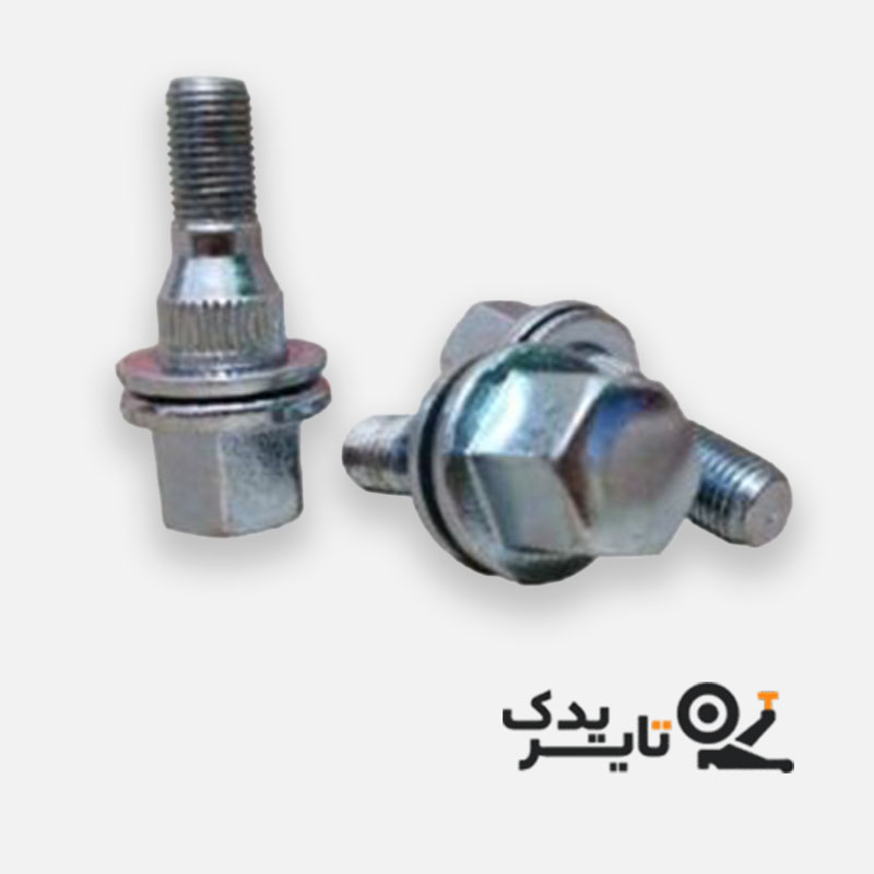 پیچ چرخ واشردار فابریکی سایز 12-1.25